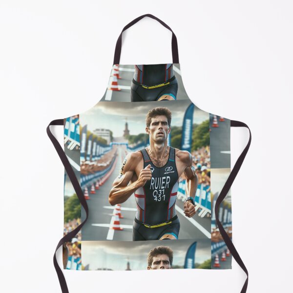 Item preview, “EYES FORWARD, HEART ON FIRE” A high-performance triathlon race design designed and sold by Triathlongram.