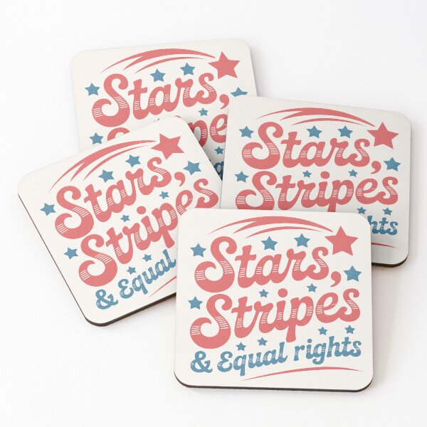 Item preview, Stars Stripes And Equal Rights designed and sold by BeansterNL.