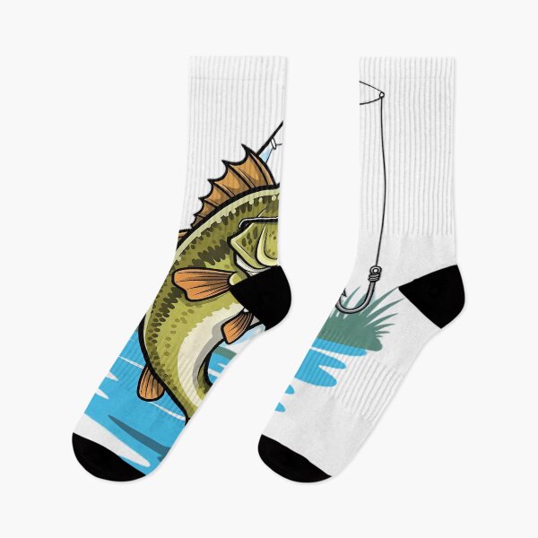 Item preview, Cool Bass Fishing Scene designed and sold by Linework Studio.