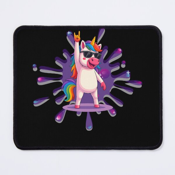 Item preview, Funny Rock Unicorn Shirt - For Big designed and sold by LoomLevel.