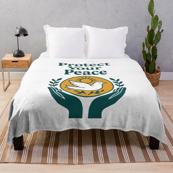 Item preview, Protect Your Peace – Soft Spiritual & Mindful Design designed and sold by LoomisDreams.