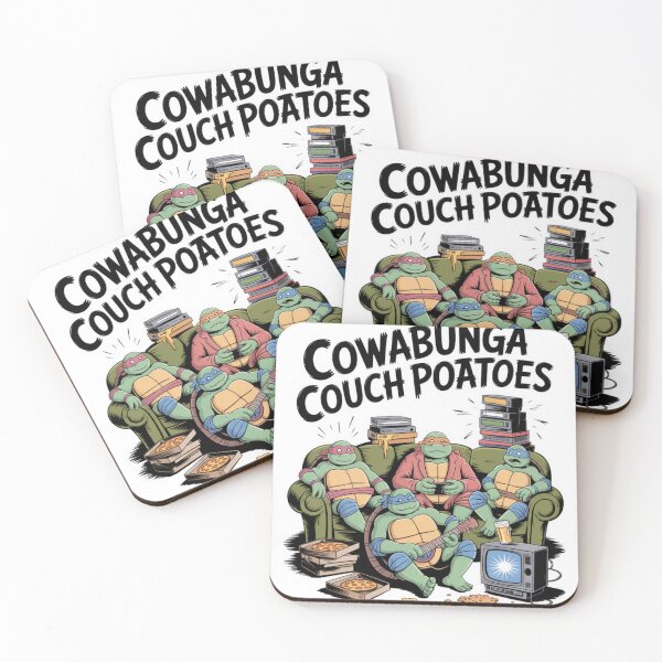 Item preview, Cowabunga Couch Potatoes designed and sold by GENX-AUTISM-DAD.