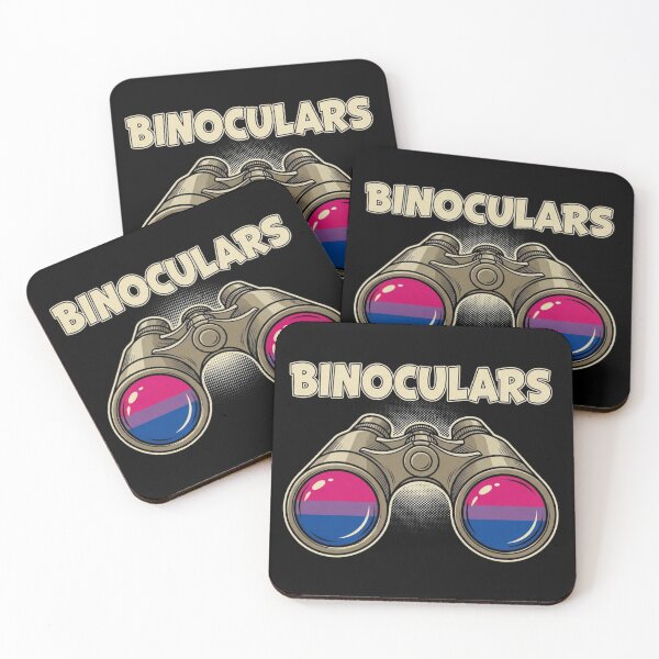 Item preview, Binoculars – Bi Pride Flag Colors designed and sold by Bowniko^^.