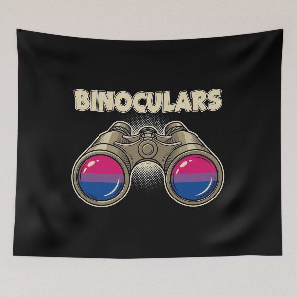 Item preview, Binoculars – Bi Pride Flag Colors designed and sold by Bowniko^^.