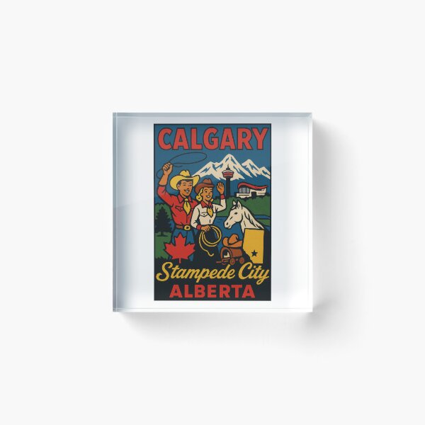 Item preview, Calgary Alberta Decal designed and sold by Decal Mania.