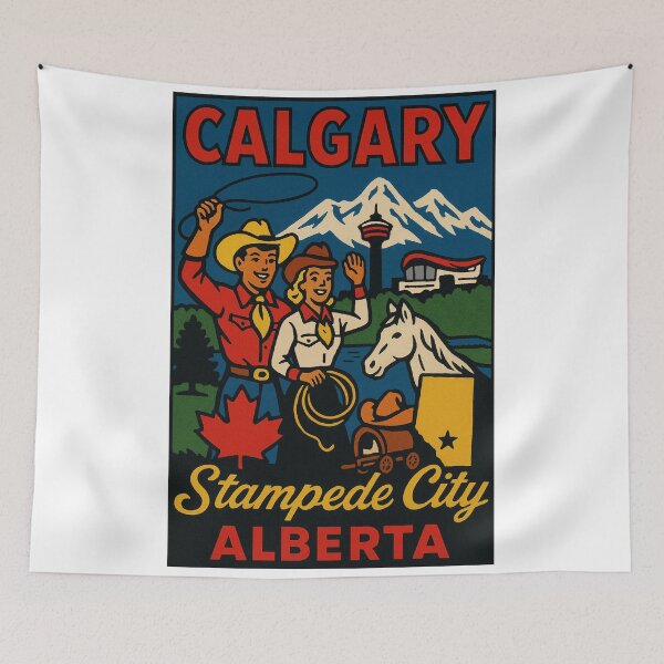 Item preview, Calgary Alberta Decal designed and sold by Decal Mania.