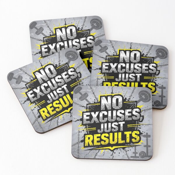 Item preview, No Excuses – Alpha Gym Motivation designed and sold by Cullinan Art.