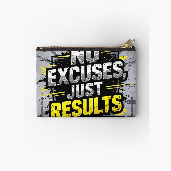 Item preview, No Excuses – Alpha Gym Motivation designed and sold by Cullinan Art.