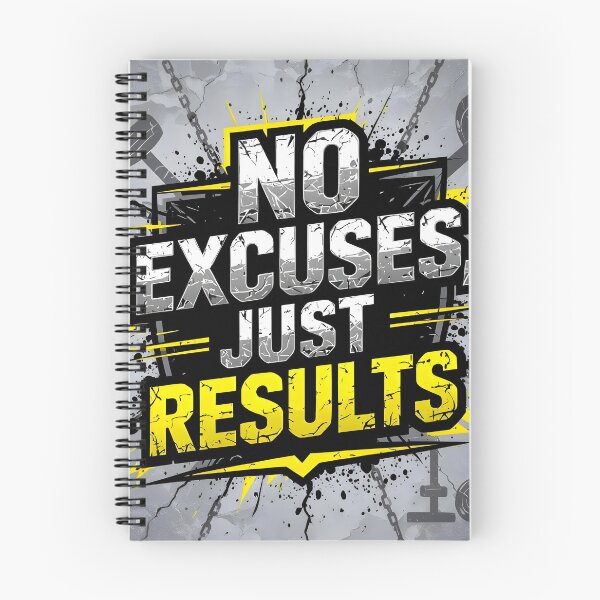 Item preview, No Excuses – Alpha Gym Motivation designed and sold by Cullinan Art.