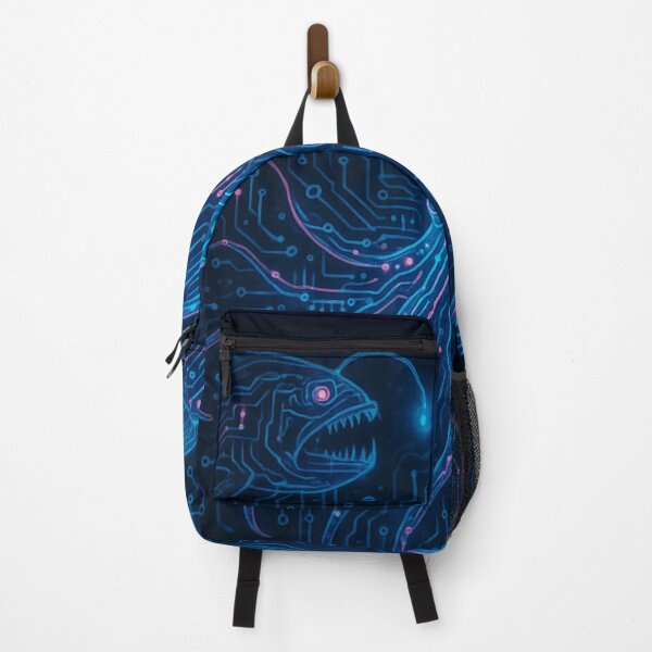 Item preview, Neon Circuit Sea Creatures Cyberpunk Ocean Wildlife Tech Art designed and sold by zevorgue.