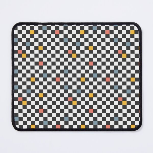 Item preview, Retro Checkerboard Pattern with Color Pop – Vintage Y2K Aesthetic Grid Design designed and sold by HastyHouse.
