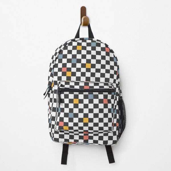 Item preview, Retro Checkerboard Pattern with Color Pop – Vintage Y2K Aesthetic Grid Design designed and sold by HastyHouse.