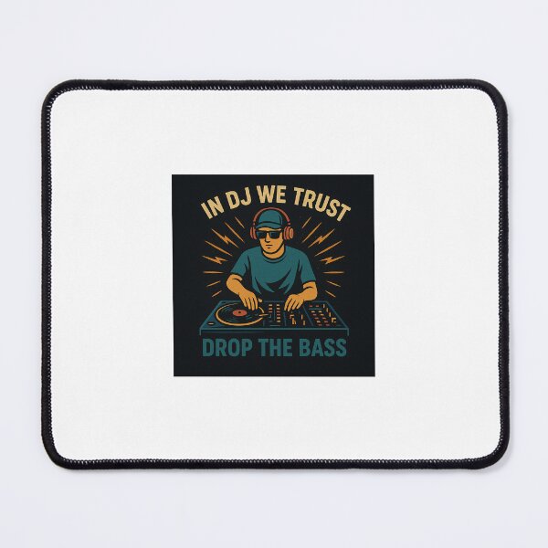 Item preview, In DJ we trust Tee designed and sold by Lanzinishop.