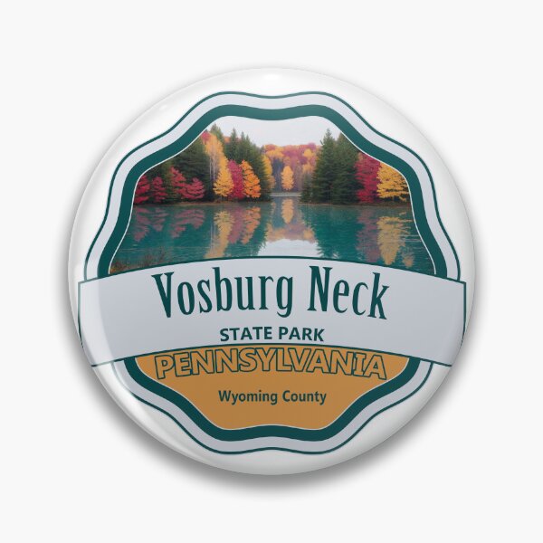 Item preview, Vosburg Neck State Park, Wyoming County, Pennsylvania designed and sold by Wanderful-roads.