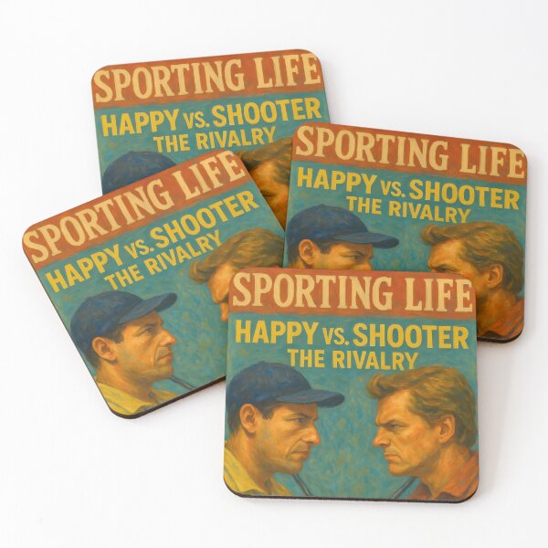 Item preview, Happy vs. Shooter Sporting Life Magazine designed and sold by DA0x-Designers.