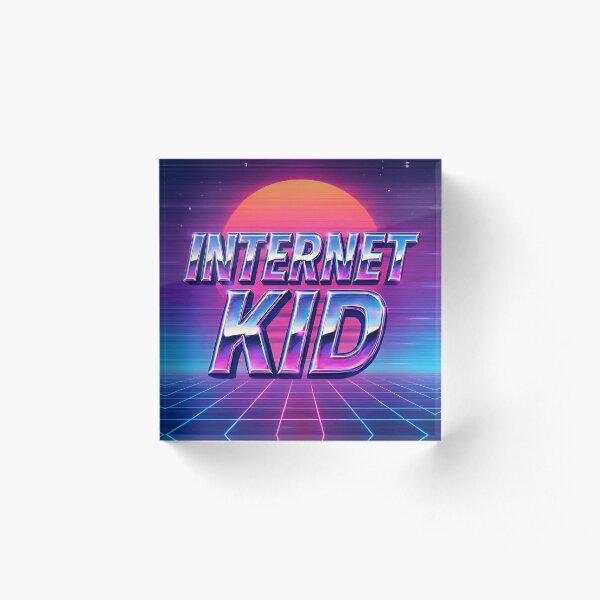 Artikelvorschau, Internet Kid – Y2K Vaporwave Vibes entworfen und verkauft von Cullinan Art.