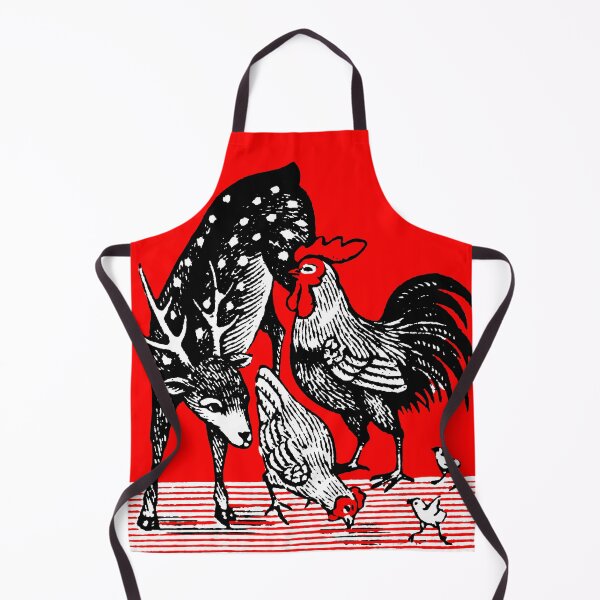 Item preview, Japanese Safety Matches Deer and Chickens designed and sold by Pixelchicken.
