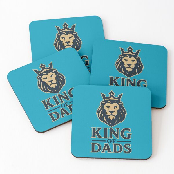 Item preview, King of Dads – Lion Crown Father’s Day Gift Design designed and sold by MarCinu Art.