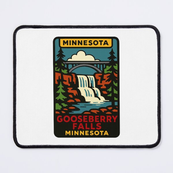 Item preview, Gooseberry Falls Minnesota Decal designed and sold by Decal Mania.