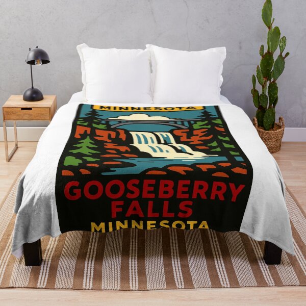 Item preview, Gooseberry Falls Minnesota Decal designed and sold by Decal Mania.