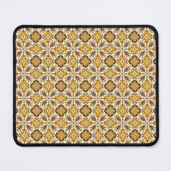 Item preview, Boho pattern in mustard yellow and cream designed and sold by pASob-dESIGN.