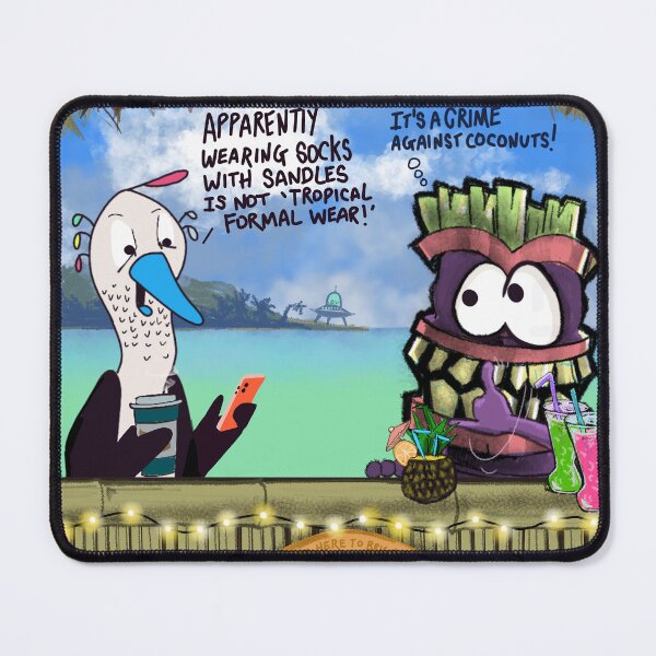 Item preview, Kan-of-Worms | Tropical Funsters - no socks with sandals designed and sold by NeatlineFX.
