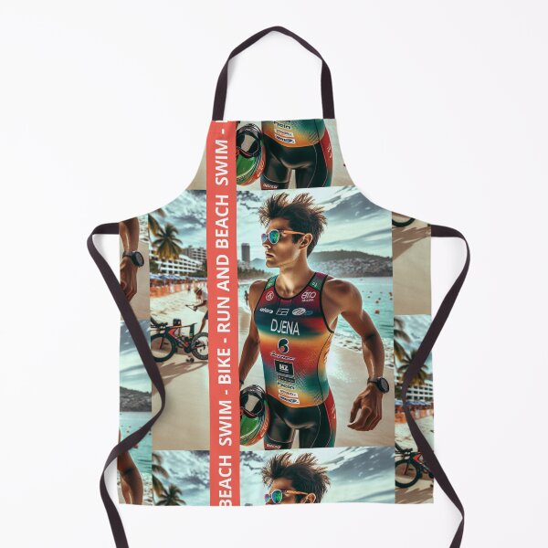 Item preview, “SWIM • BIKE • RUN • AND BEACH” Tropical Triathlon Lifestyle Design designed and sold by Triathlongram.