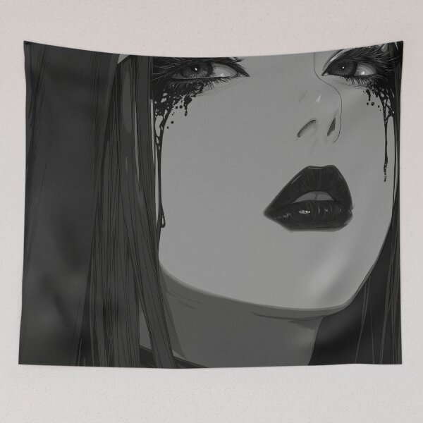 Item preview, goth nun designed and sold by CursedbyLilith.