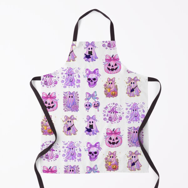 Item preview, Pink Ghost, Pumpkin, Skull - Funny Halloween Art designed and sold by PeteLawliiet.
