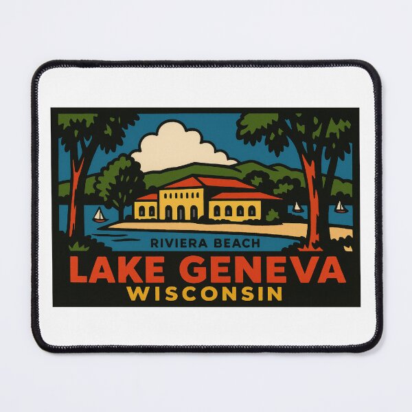 Item preview, Lake Geneva Travel Decal designed and sold by Decal Mania.