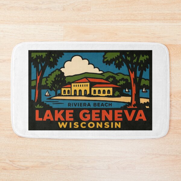 Item preview, Lake Geneva Travel Decal designed and sold by Decal Mania.