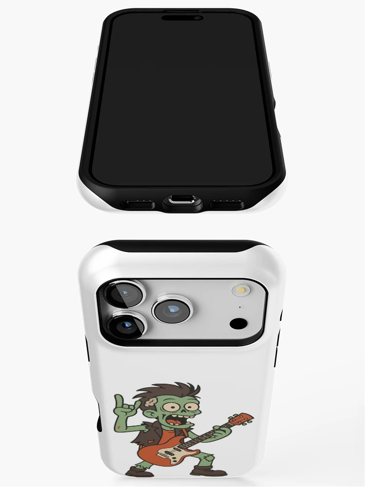 Thumbnail 3 of 4, iPhone Case, Zombie Rocker designed and sold by Marcite.