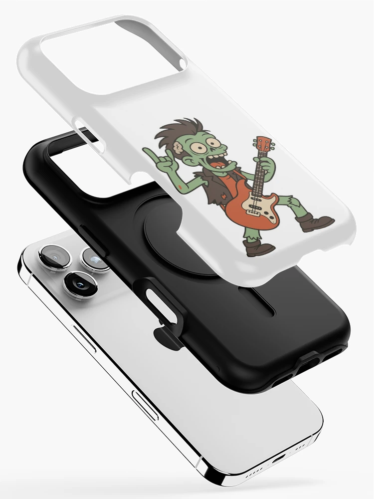 Thumbnail 2 of 4, iPhone Case, Zombie Rocker designed and sold by Marcite.