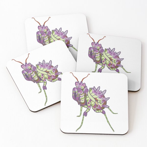 Item preview, Purple African Spiny Flower Mantis designed and sold by MaraMakesDesigns.