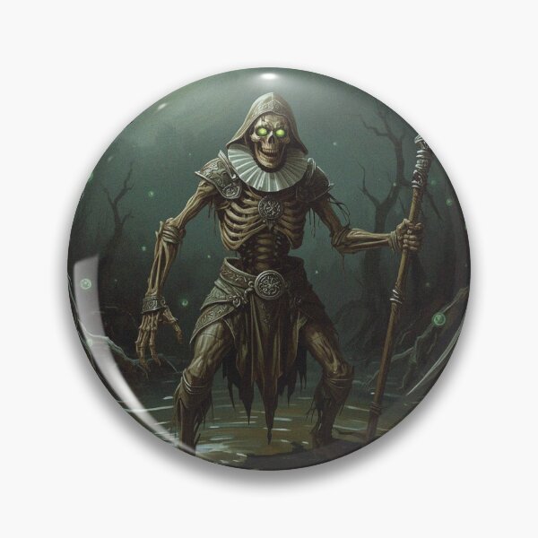 Item preview,  Scythe Weilding Undead Warrior designed and sold by Vintage Designs +.