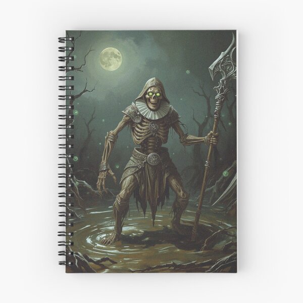 Item preview,  Scythe Weilding Undead Warrior designed and sold by Vintage Designs +.