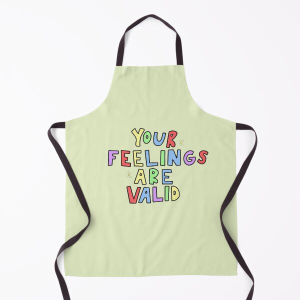 Item preview, Your feelings are valid- positive mental health quote designed and sold by SadButHaha.