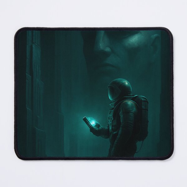 Item preview, The Silence Before Us – Atmospheric Sci-Fi Poster designed and sold by EnjoyaGift.