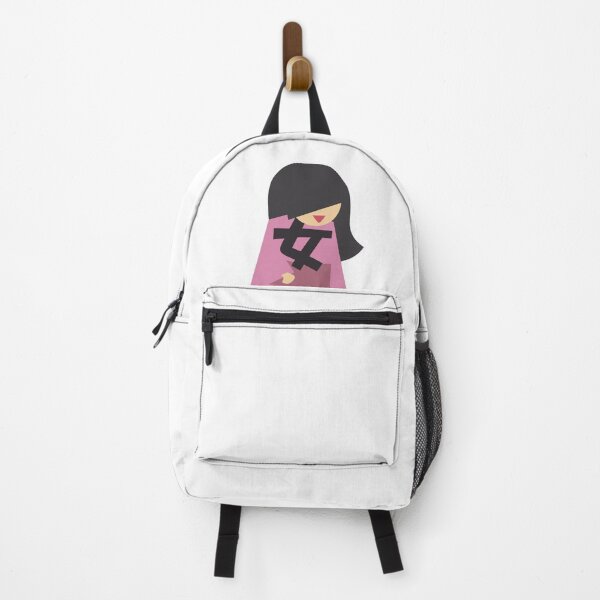 Item preview, Woman in Pink Kimono/Onna/女 (Kanji Art Illustration) designed and sold by MojiNoOmise.