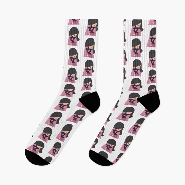 Item preview, Woman in Pink Kimono/Onna/女 (Kanji Art Illustration) designed and sold by MojiNoOmise.