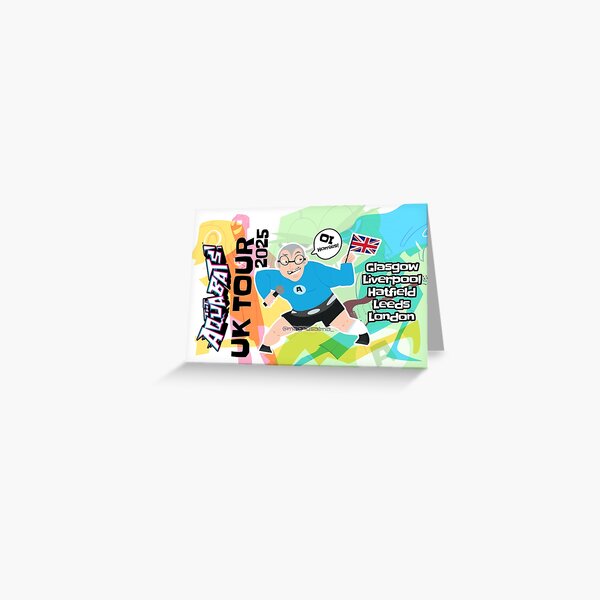 Item preview, The Aquabats! UK TOUR 2025 (Print) designed and sold by magnusalma.