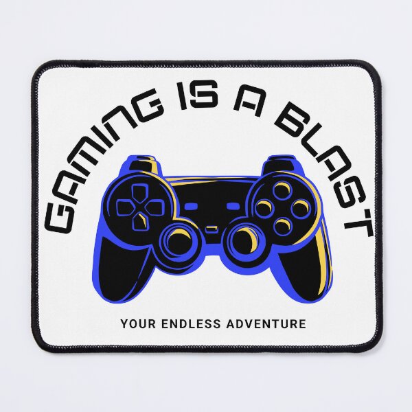 Item preview, Gaming is a blast designed and sold by GoldPixelQueen.