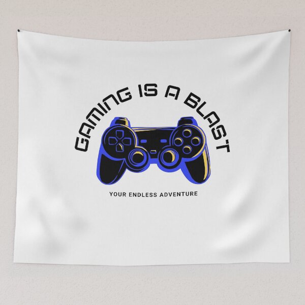 Item preview, Gaming is a blast designed and sold by GoldPixelQueen.