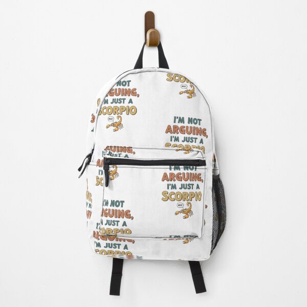 Item preview, I'm Not Arguing I'm Just a Scorpio – Funny Zodiac Sign Quote designed and sold by Bowniko^^.