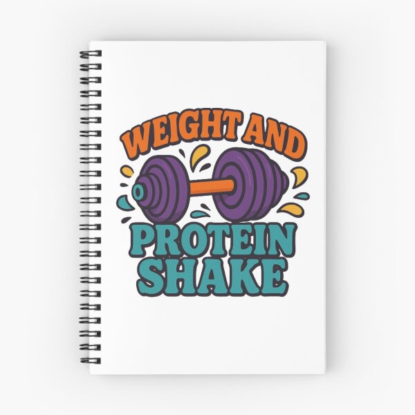 Item preview, Fitness with weights and protein shake designed and sold by JonysCreativeDesigns.