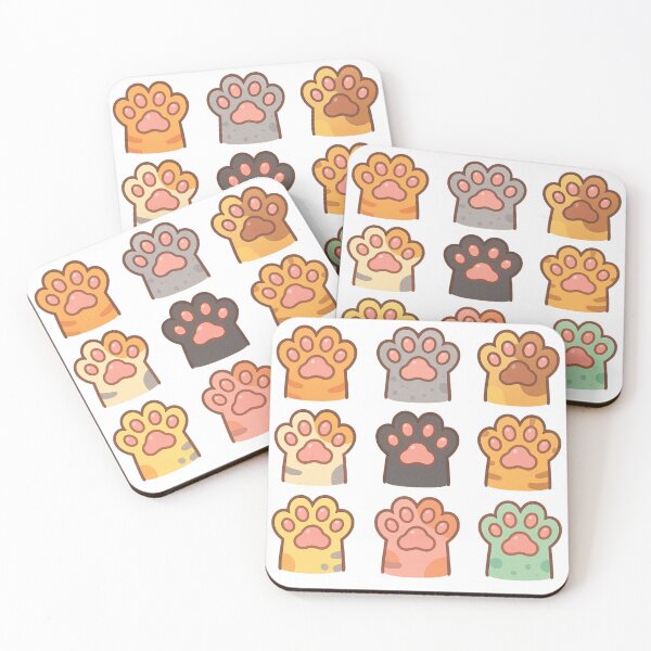 Item preview, Colorful Kitty Toes designed and sold by FunnyShopKk.