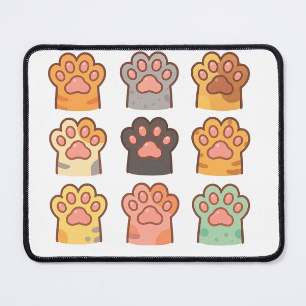 Item preview, Colorful Kitty Toes designed and sold by FunnyShopKk.