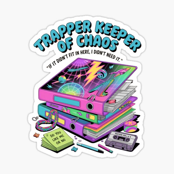 Item preview, Trapper Keeper of Chaos designed and sold by GENX-AUTISM-DAD.