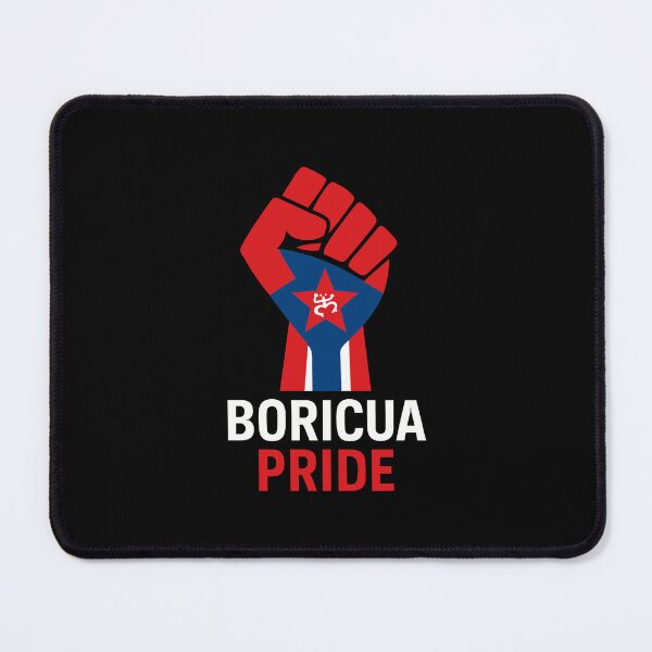 Item preview, BORICUA PRIDE - Puerto Rican Flag Red White Blue, Fist, Star, Coqui Frog designed and sold by Darling DeDe.
