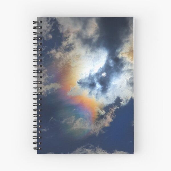 Item preview, a photo of clouds and the moon. together they look like a wolf. designed and sold by MadomiArt.